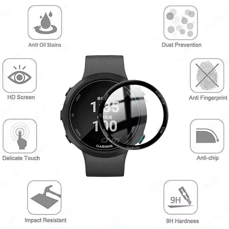 Screen Protectors for Garmin Forerunner 245 Watch Series (Pack of 5) by Habicare