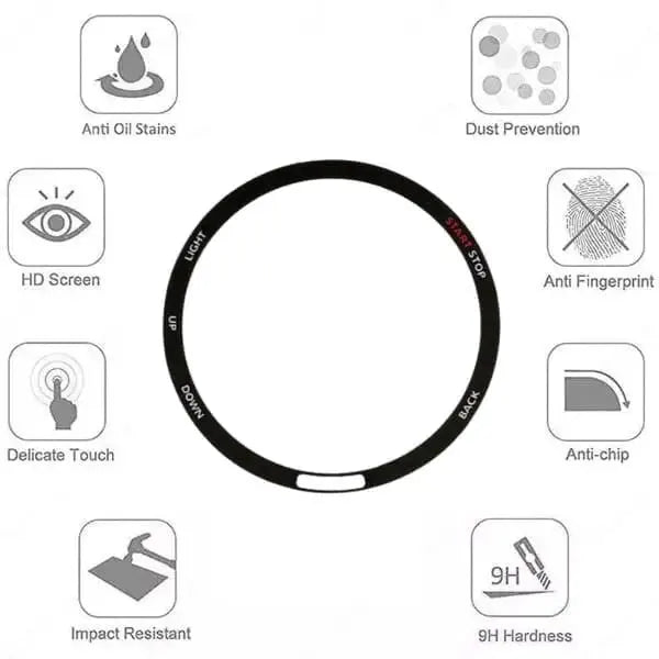Screen Protector for Garmin Forerunner 255 (Pack of 5) by Habicare