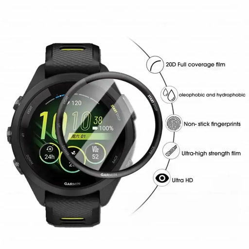 Screen Protectors for Garmin Forerunner 265 (Pack of 5) by Habicare