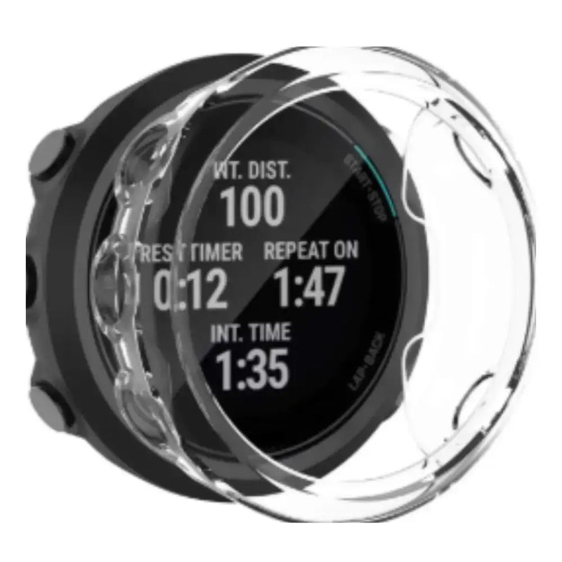 Protective Case for Garmin Forerunner 45 (39mm) (Clear) by Habicare