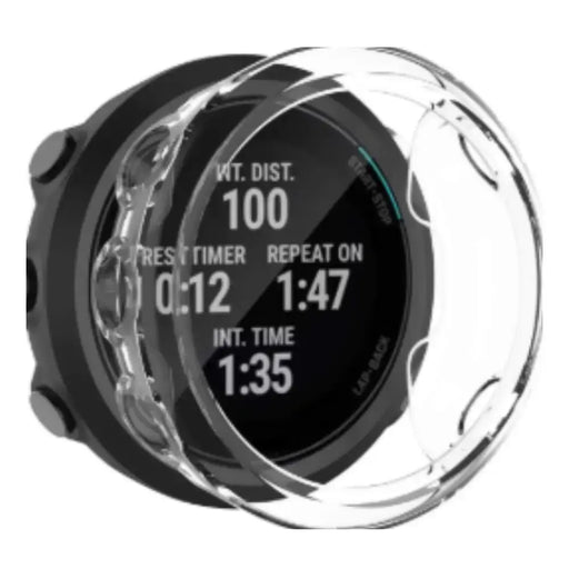 Protective Case for Garmin Forerunner 45 (39mm) (Clear) by Habicare
