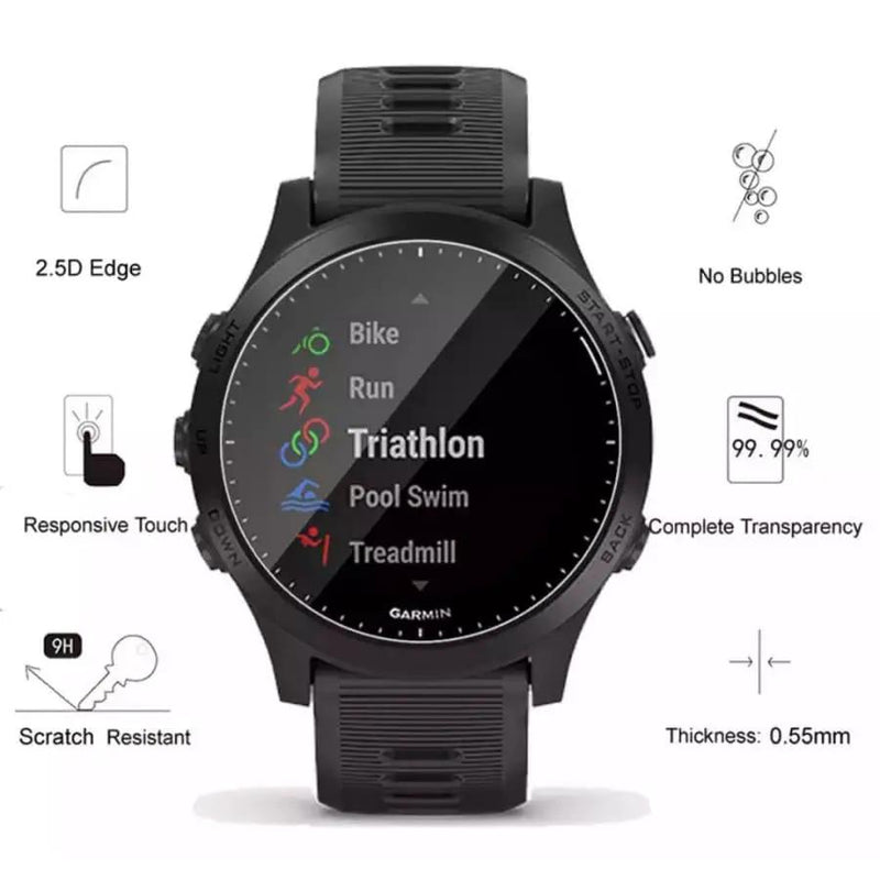 Screen Protectors for Garmin Forerunner 45 (42mm) (Pack of 2) by That Watch Shop