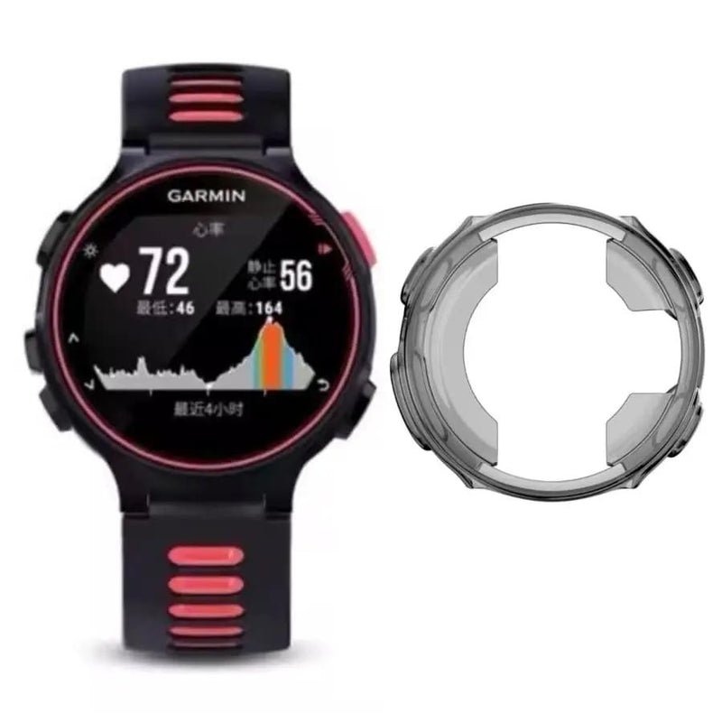 Protective Case for Garmin Forerunner 735 / 735XT (Black) by That Watch Shop