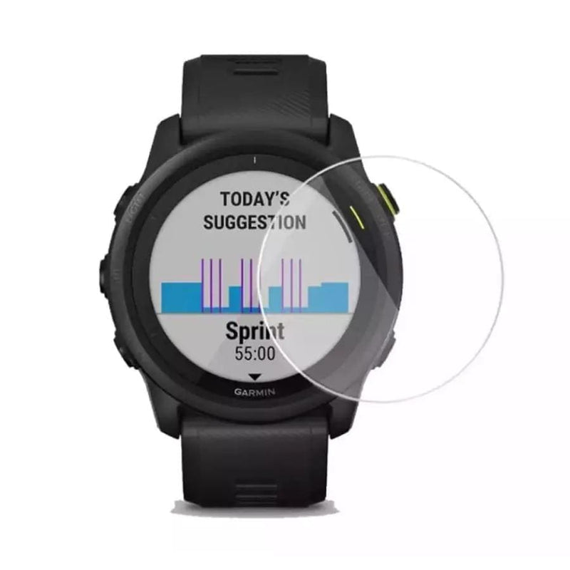 That Watch Shop Watch Screen Protector Garmin Forerunner 745 Screen Protectors Pack Of 4 Tempered Glass Garmin Forerunner 745 Screen Protectors Pack 4 Tempered