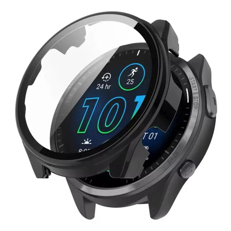 Protective Case for Garmin Forerunner 965 (Black) by That Watch Shop