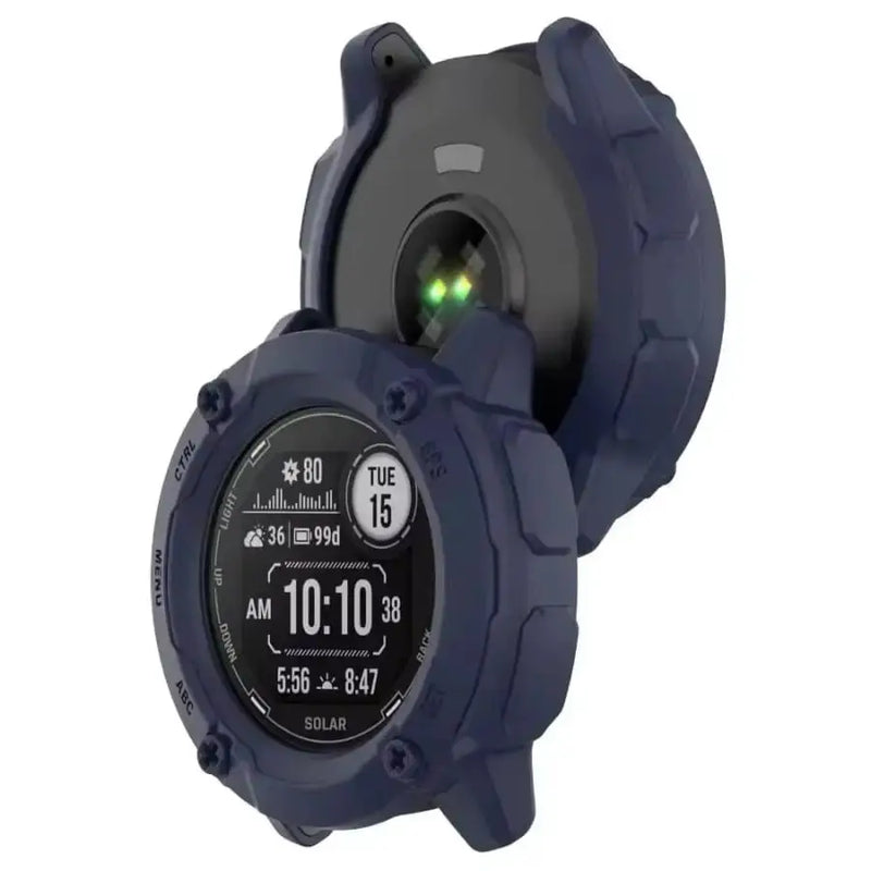 Protective Case for Garmin Instinct 2X Solar Series (Navy) by Habicare