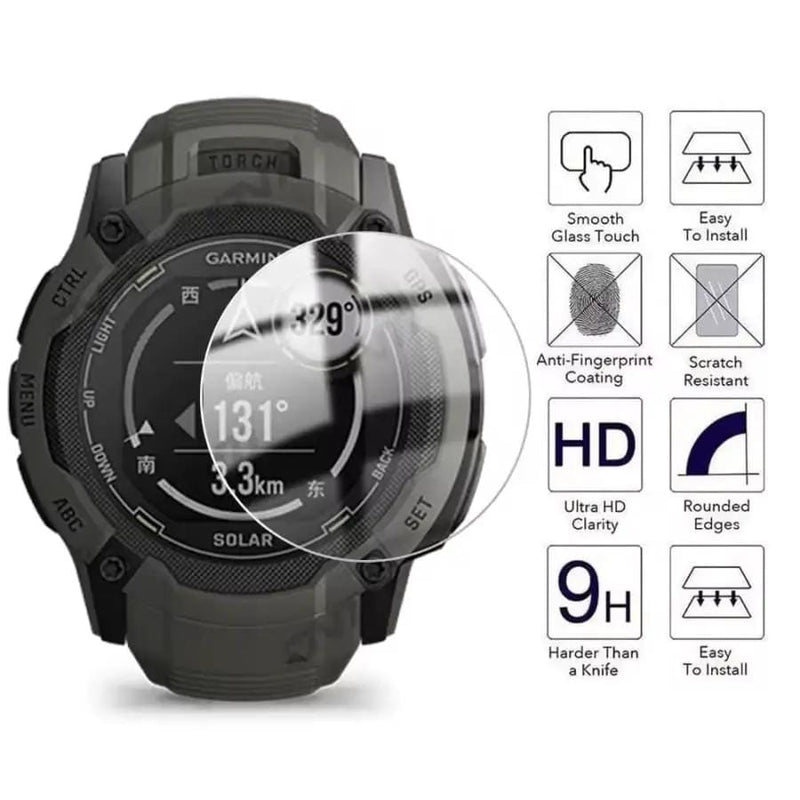 That Watch Shop Watch Screen Protector Screen Protector for Garmin Instinct 2X Solar Series (Pack of 4) Screen Protector for Garmin Instinct 2X Solar Series (Pack of 4)