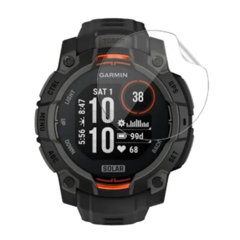 Hydrogel Screen Protectors for Garmin Instinct 3 (45mm) (Pack of 6) by That Watch Shop