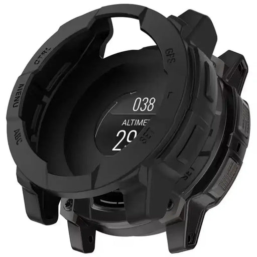 Protective Case for Garmin Instinct 3 (45mm) (Black) by Habicare