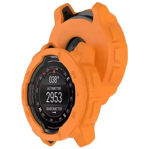 Protective Case for Garmin Instinct 3 (45mm) (Orange) by Habicare