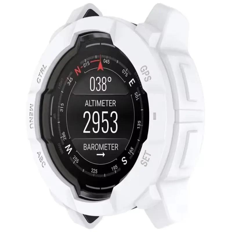 Protective Case for Garmin Instinct 3 (45mm) (White) by That Watch Shop