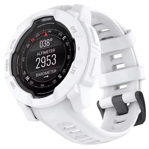 Protective Case for Garmin Instinct 3 (45mm) (White) by That Watch Shop