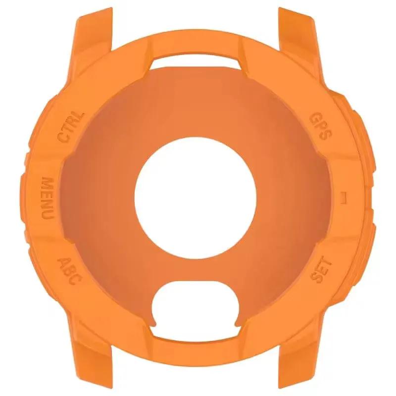Protective Case for Garmin Instinct 3 (50mm) (Orange) by That Watch Shop