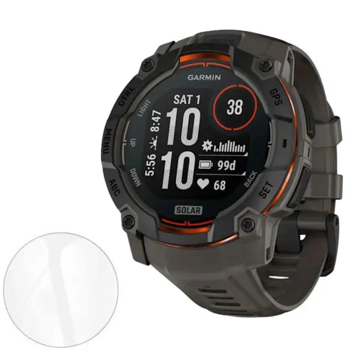 Screen Protectors for Garmin Instinct 3 (50mm) (Pack of 5) by Habicare