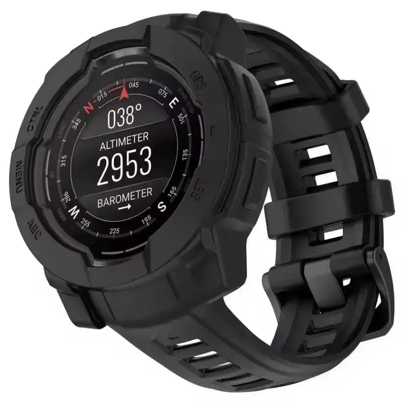 Protective Case for Garmin Instinct E (40mm) (Black) by Habicare
