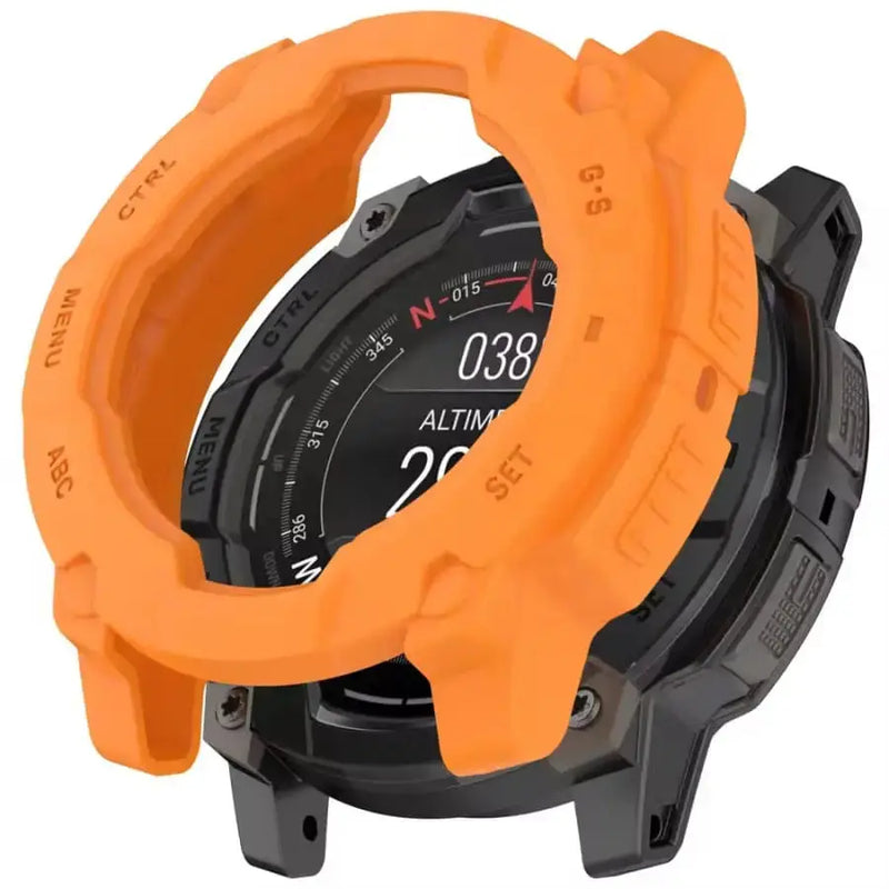 Protective Case for Garmin Instinct E (45mm) (Orange) by Habicare