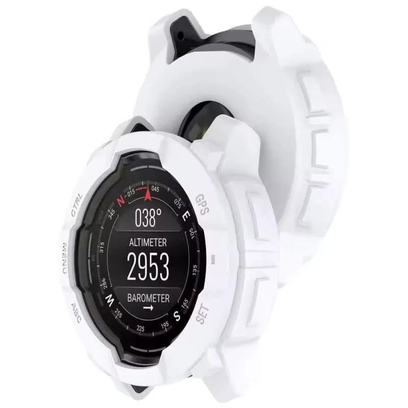 Protective Case for Garmin Instinct E (45mm) (White) by That Watch Shop