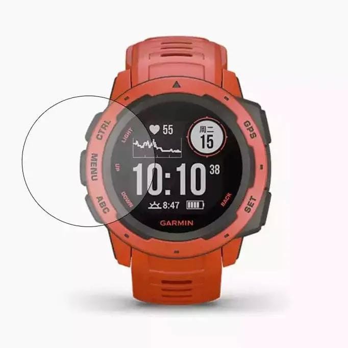 That Watch Shop Watch Screen Protector Garmin Instinct Screen Protectors 4 Pack Clear Tempered Glass Garmin Instinct Screen Protectors 4 Pack Clear Glass
