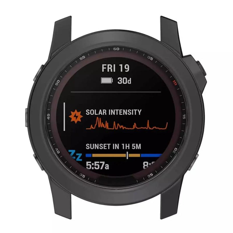 Protective Case for Garmin quatix 5 (Black) by That Watch Shop