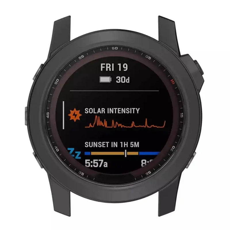Protective Case for Garmin quatix 5 (Black) by Habicare