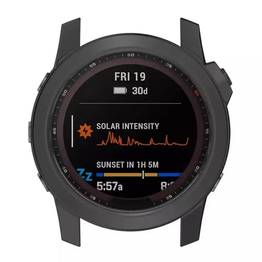 Protective Case for Garmin quatix 5 (Black) by Habicare