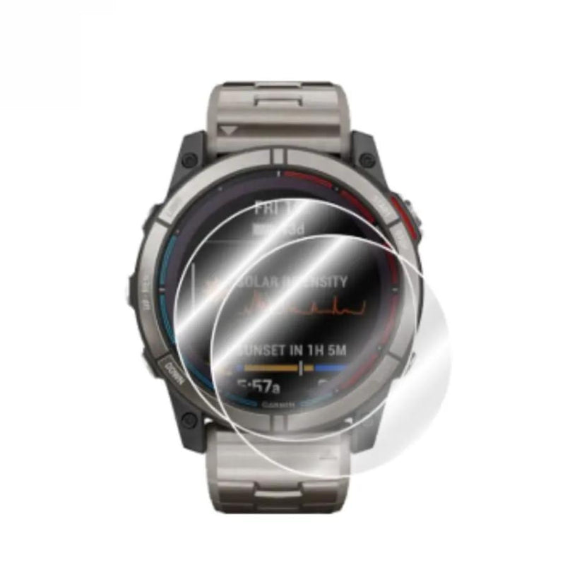 Hydrogel Screen Protectors for Garmin quatix 7X (Pack of 6) by That Watch Shop