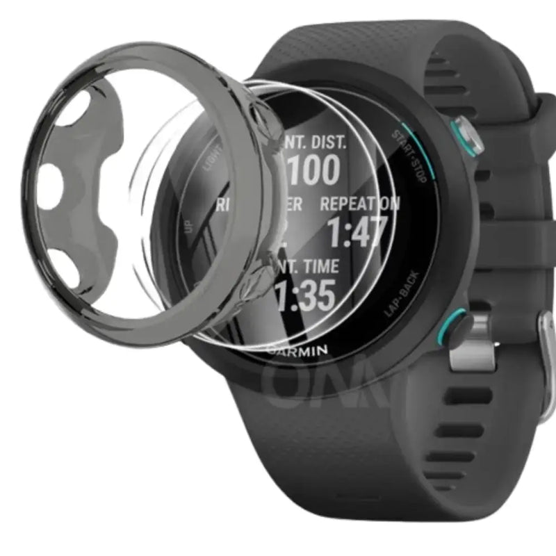 Protective Case for Garmin Swim (Black) by Habicare