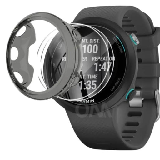 Protective Case for Garmin Swim (Black) by That Watch Shop