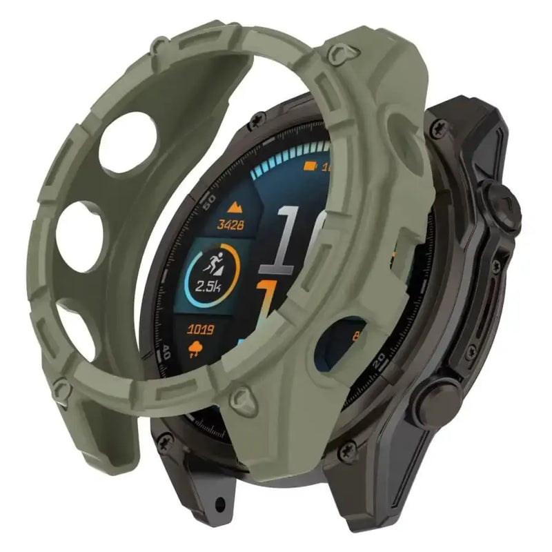 Protective Case for Garmin Tactix 8 (47mm) (Green) by Habicare