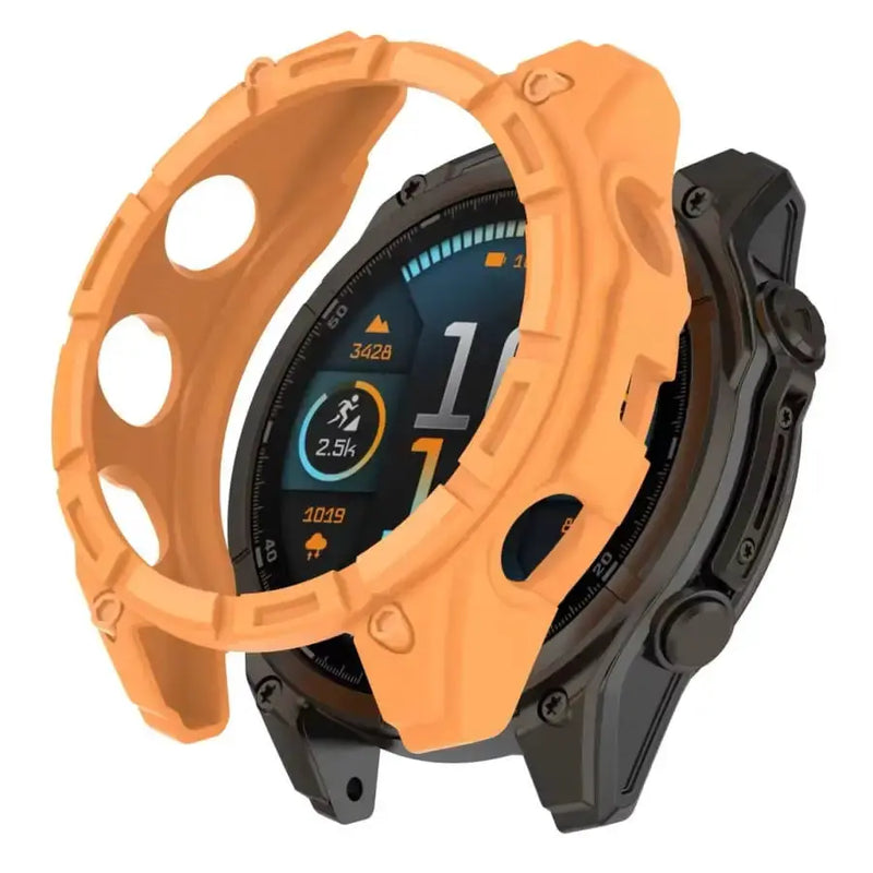 Protective Case for Garmin Tactix 8 (47mm) (Orange) by Habicare