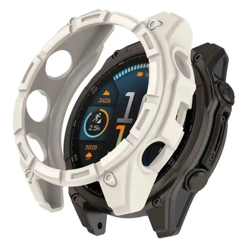 Protective Case for Garmin Tactix 8 (51mm) (Ivory) by Habicare