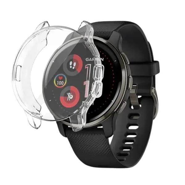 Protective Case for Garmin Venu 2 Plus (Clear) by That Watch Shop