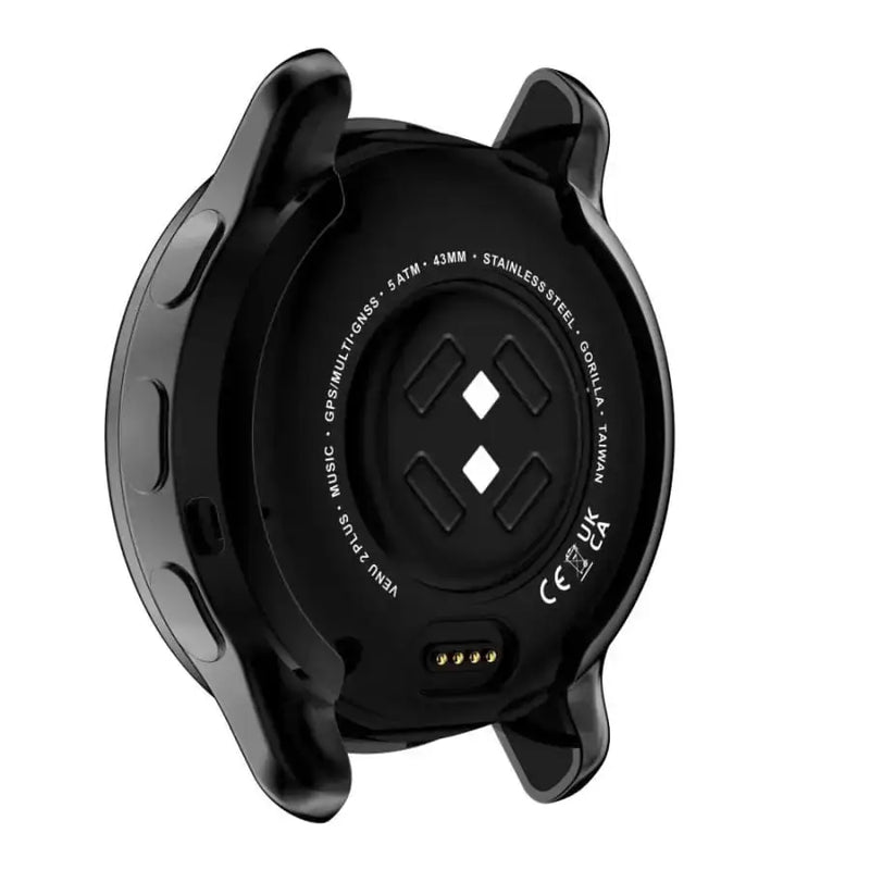 Protective Case for Garmin Venu 2 Plus (Black) by Habicare