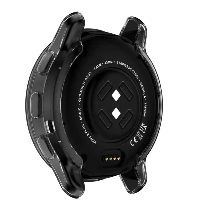 Protective Case for Garmin Venu 2 Plus (Clear) by Habicare