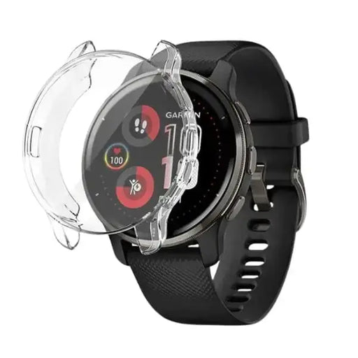 Protective Case for Garmin Venu 2 Plus (Clear) by Habicare