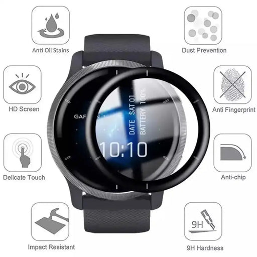 Screen Protectors for Garmin Venu 2 (Pack of 5) by Habicare