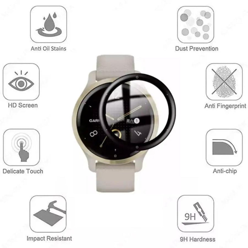 Screen Protectors for Garmin Venu 2S (Pack of 2) by That Watch Shop