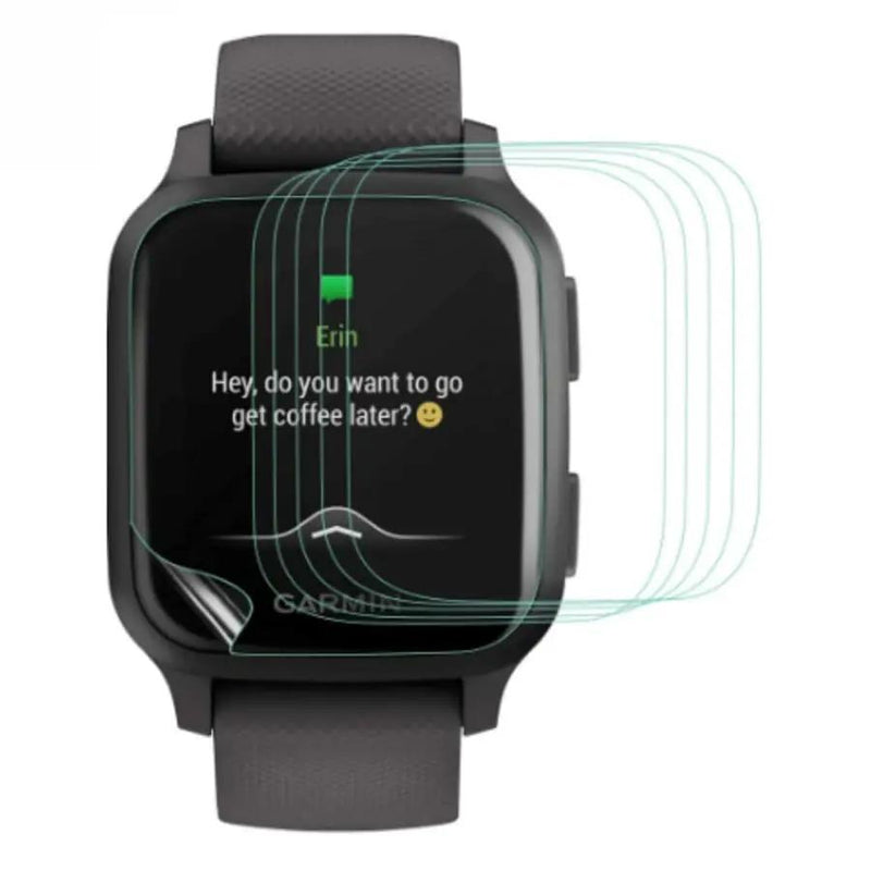 Hydrogel Screen Protectors for Garmin Venu Sq 2 Series (Pack of 6) by That Watch Shop