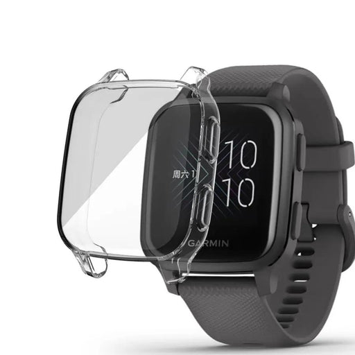 Protective Case for Garmin Venu Sq Series (Clear) by That Watch Shop