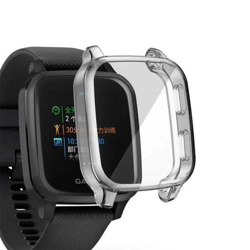 Protective Case for Garmin Venu Sq Series (Clear) by That Watch Shop