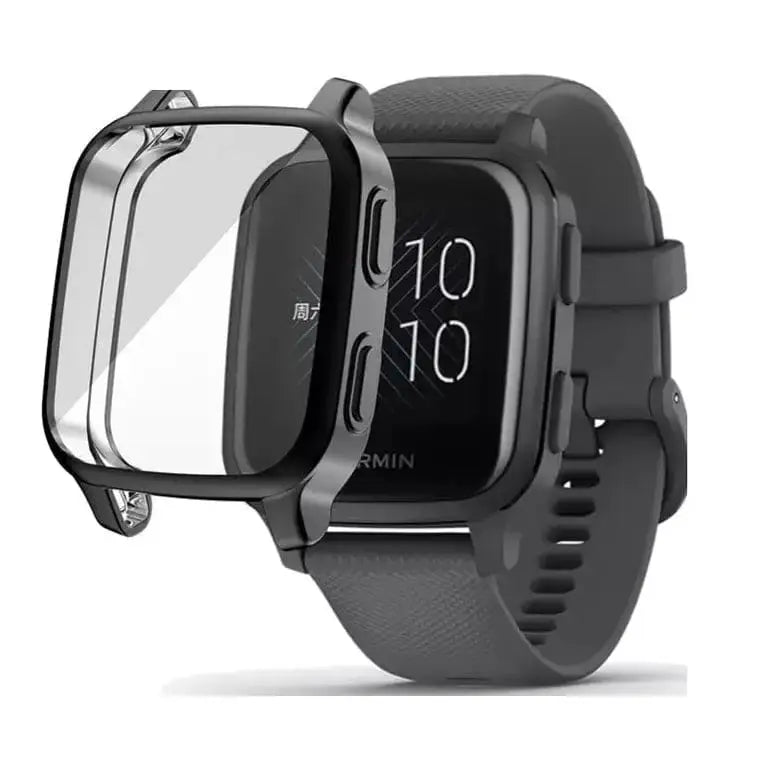Protective Case for Garmin Venu Sq Series (Black) by Habicare