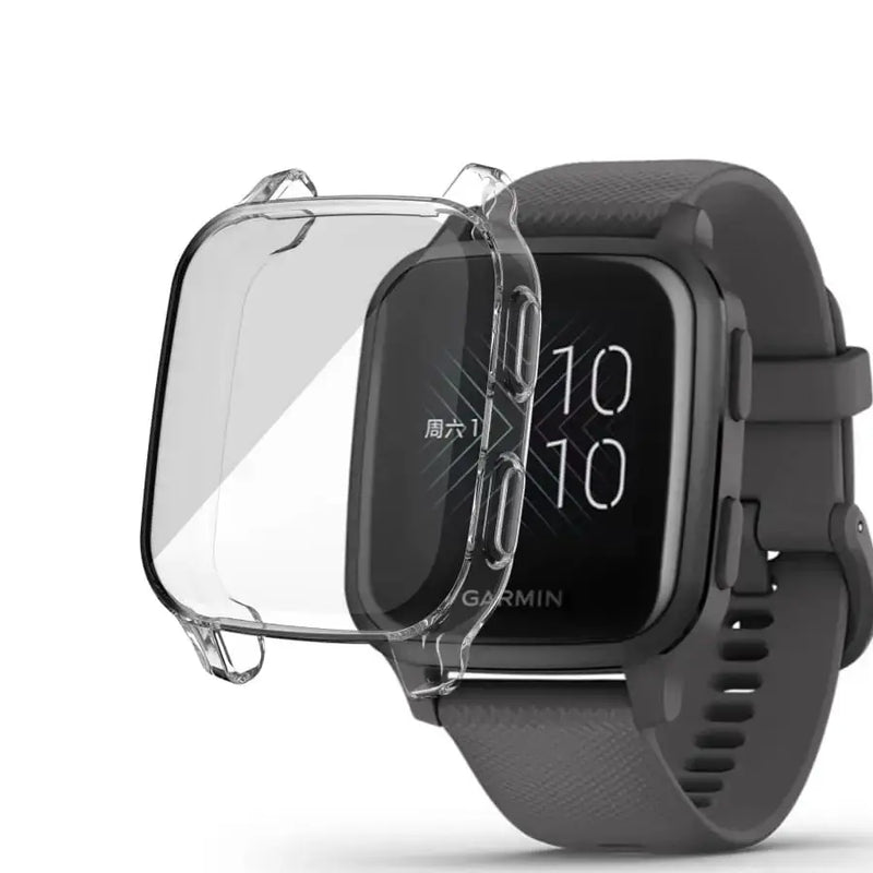 Protective Case for Garmin Venu Sq Series (Clear) by Habicare