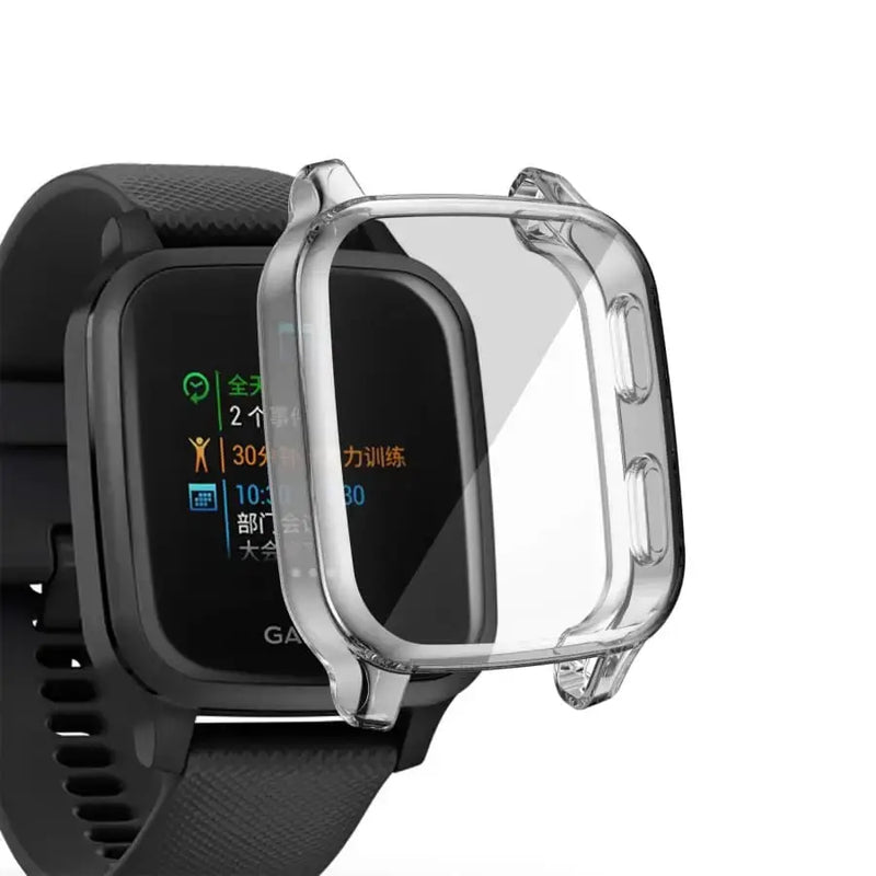 Protective Case for Garmin Venu Sq Series (Clear) by Habicare