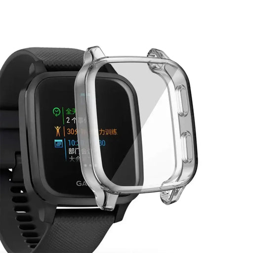 Protective Case for Garmin Venu Sq Series (Clear) by Habicare