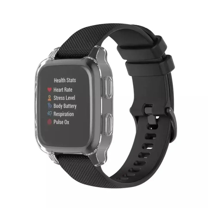 Protective Case for Garmin Venu Sq Series (Clear) by Habicare