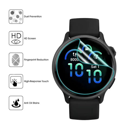 Screen Protectors for Garmin Vivoactive 6 (Pack of 5) by Habicare