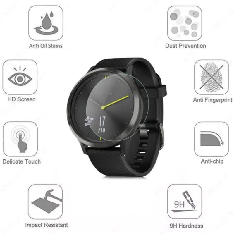 Screen Protectors for Garmin Vivomove HR (Pack of 2) by That Watch Shop