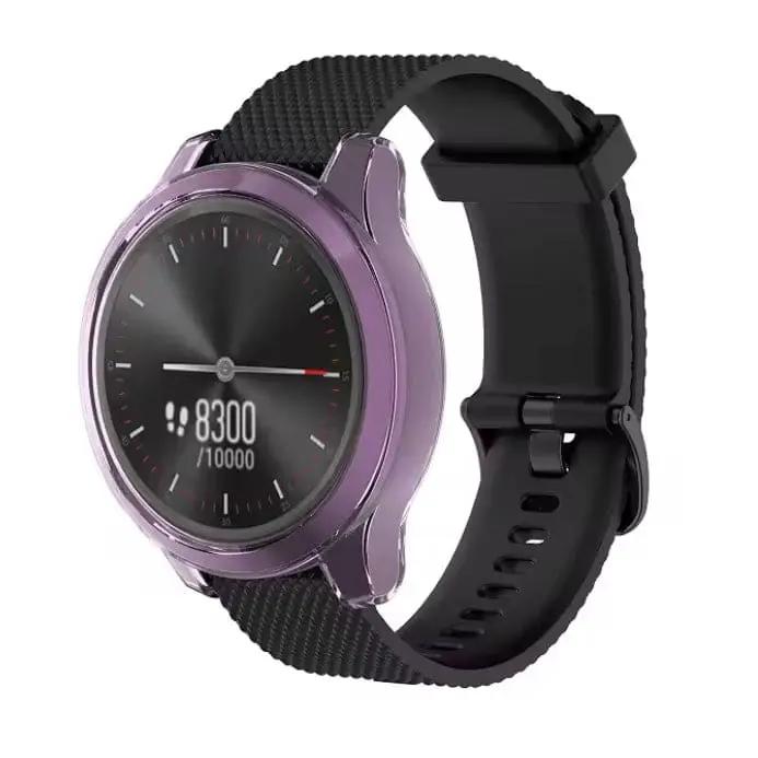 Protective Case for Garmin Vivomove Luxe (Purple) by That Watch Shop