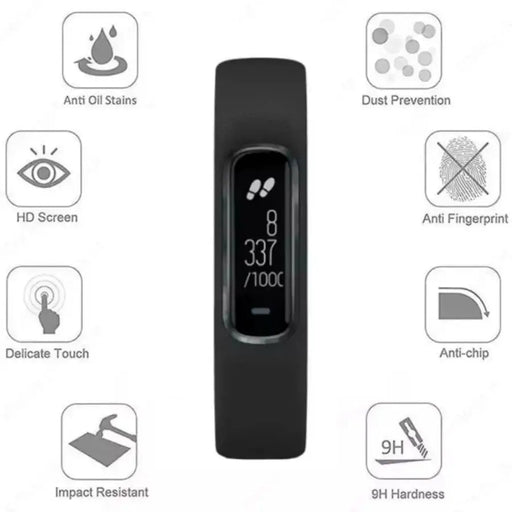 Screen Protectors for Garmin Vivosmart 4 (Pack of 5) by Habicare