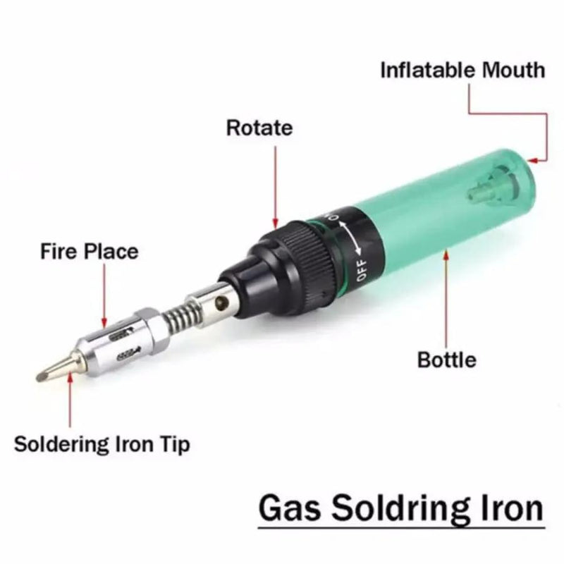 Gas Powered Soldering Iron Kit – 16 Piece by 9eight5